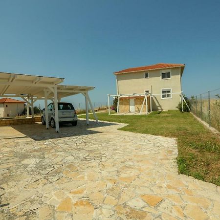 Magnificent Seascape Villa On A Secluded Beach Неа-Муданія Екстер'єр фото