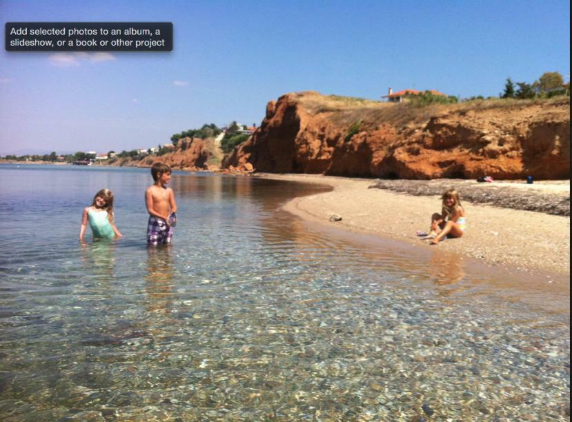 Magnificent Seascape Villa On A Secluded Beach Неа-Муданія Екстер'єр фото
